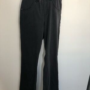 HUE Charcoal Flare Women's Jeans